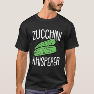 Zucchini Vatertag Gartenarbeit Vegetarisch Vater P T-Shirt