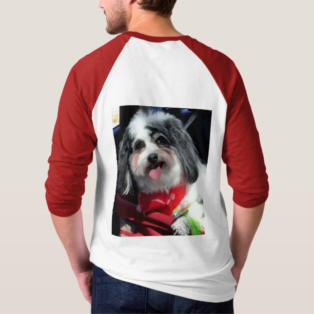 Zuchon Hund-Cee-Autofahrt T-Shirt (Rückseite)