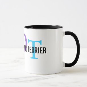 Zucht-Monogramm Pastor-Russells Terrier Tasse