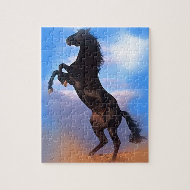 Zuchtpferd Puzzle (Vertikal)