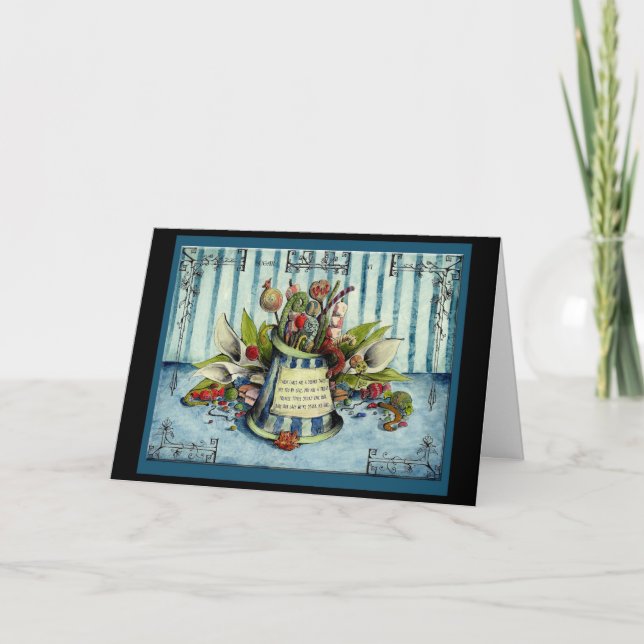 Zucker 6. Jahr Geschenkkarte für Hochzeitstag Karte (Vorderseite)