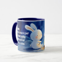 Zucker auf einem Stock Tasse