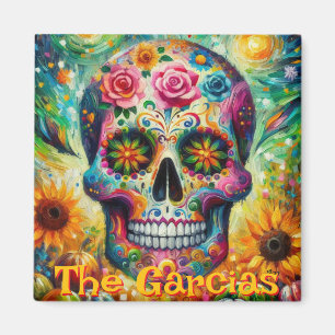 Zucker Blütenblütenblume Rose Sonnenblumen Persona Magnet