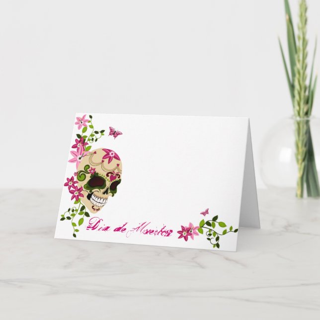Zucker [Día de Muertos] Karte (Vorderseite)