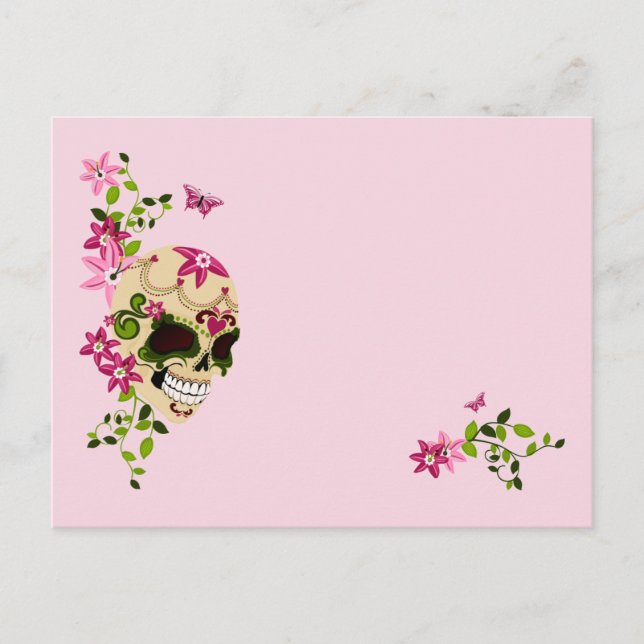 Zucker [Día de Muertos] Postkarte (Vorderseite)