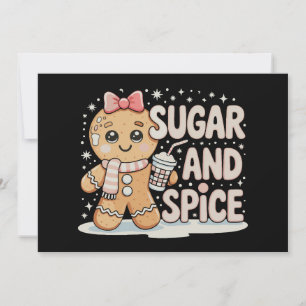 Zucker Gewürz Lebkuchen Bougie Rosa Weihnachten Xm Einladung