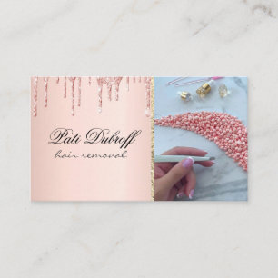 Zucker Haarentfernung Zucker Schönheitssalon Welln Visitenkarte