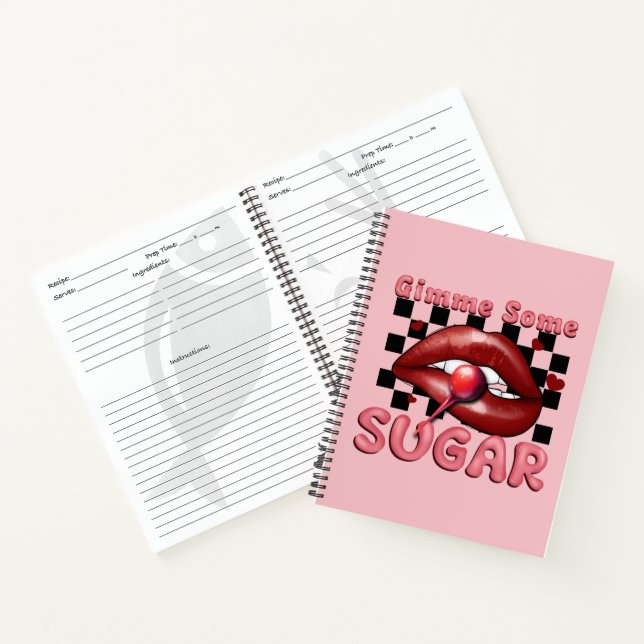 Zucker Notizbuch (Innenseite)