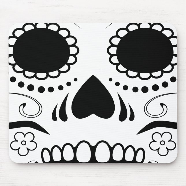 Zucker-Schädel: 1 Mousepad (Vorne)
