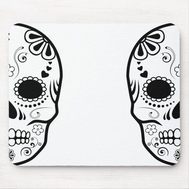 Zucker-Schädel: 1 Mousepad (Vorne)