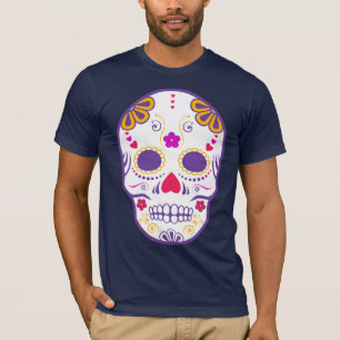 Zucker-Schädel: 1 T-Shirt