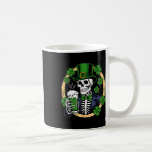 Zucker-Schädel-St.-Patricks-Tag Männer Frauen Lust Kaffeetasse