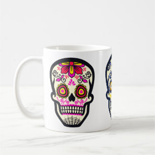 Zucker-Schädel-Trio Kaffeetasse