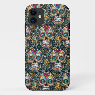 Zucker Schädelkunst - Steampunk trifft Tradition Case-Mate iPhone Hülle