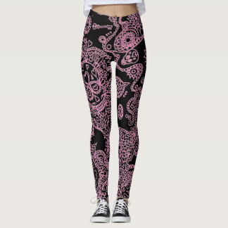 Zucker-Schädellegings Leggings