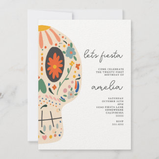 ZUCKER SKULL PARTY INVITE EINLADUNG