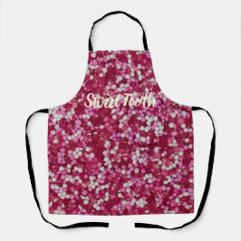 Zucker streut farbenfrohe Backkristalle Geschenk Schürze