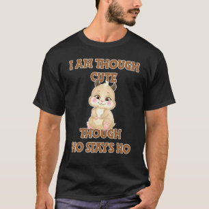 Zucker Süßer Hamster Nagetier Bauarbeiter Zwerg T-Shirt