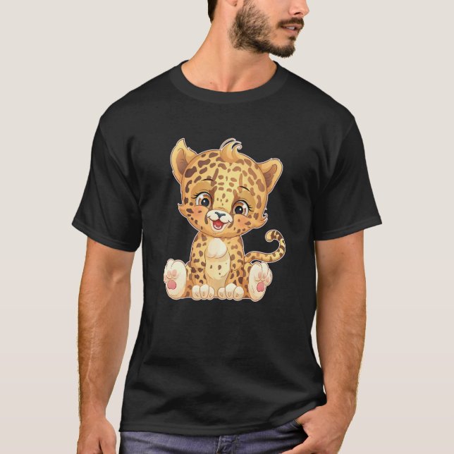 Zucker Süßer Tiger   T-Shirt (Vorderseite)