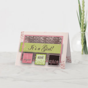 Zucker und Gewürz Ankündigung