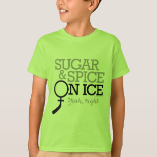 Zucker und Gewürz auf Eis T-Shirt