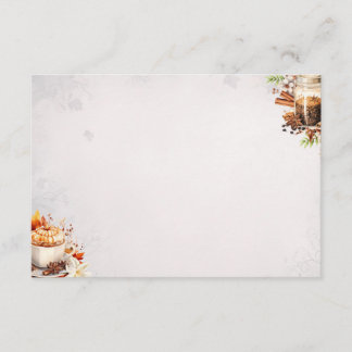 Zucker und Gewürz Basiskarte Begleitkarte