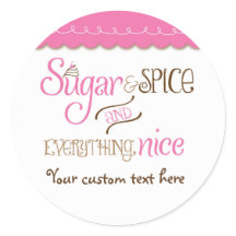 Zucker- und Gewürztypografie Babydusche Party-Aufk