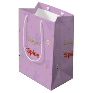 Zucker und Spice Baby Duschschicht Mittlere Geschenktüte