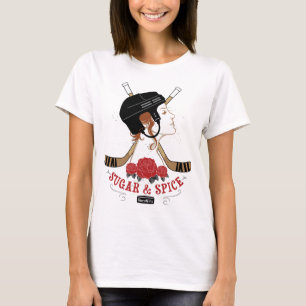 Zucker und Spice Womens Hockey T-Shirt