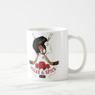 Zucker und Spice Womens Hockey Tasse