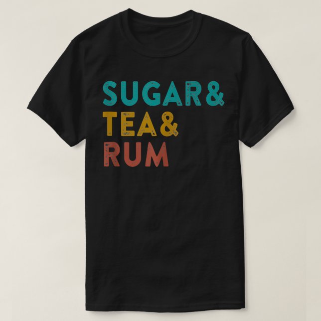 Zucker und Tee und Rum Wellerman Retro Viral Video (Design vorne)