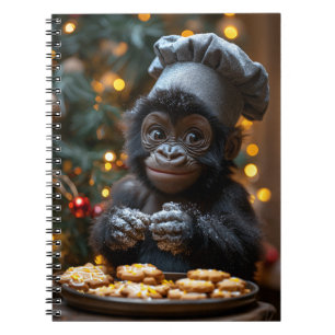 Zuckerbäcker Gorilla Notizbuch Notizblock
