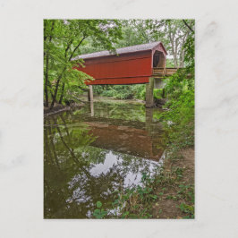 Zuckerbrücke, Glenarm, Illinois Postkarte