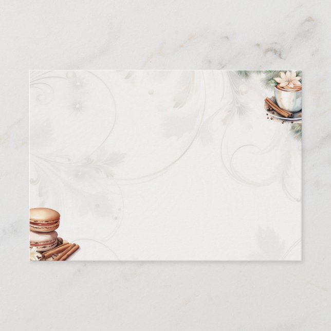 Zuckercoat i Basic Blank Recicard Begleitkarte (Vorderseite)