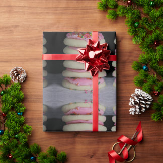 Zuckerekse mit rosa Zuckerguss Geschenkpapier