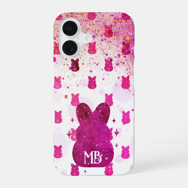 Zuckerfeder iPhone 16 Hülle (Rückseite)