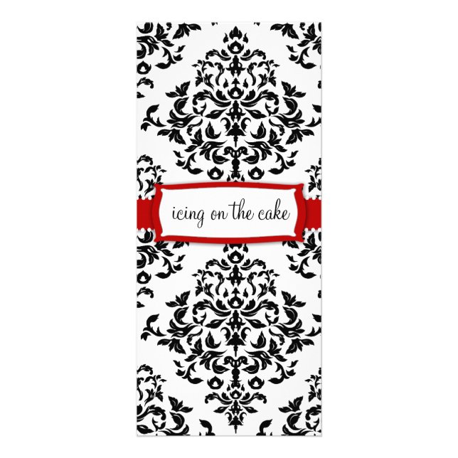 Zuckerglasur 311 auf dem Kuchen-KirschZuckergusse Werbekarte (Vorne)