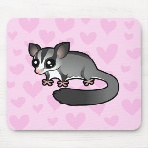 Zuckergleiter Liebe Mousepad