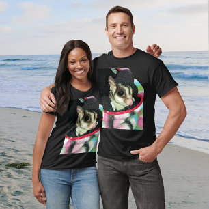 Zuckergleiter mit Hut Unisex T-Shirt