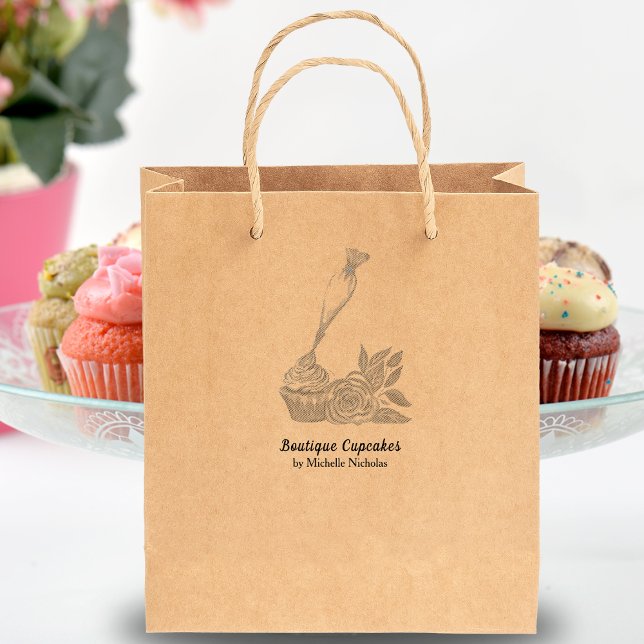 Zuckerguss Cupcake, Catering Gummistempel (Von Creator hochgeladen)