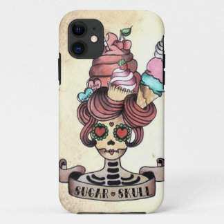 Zuckerhaltiger süßer Schädel Case-Mate iPhone Hülle