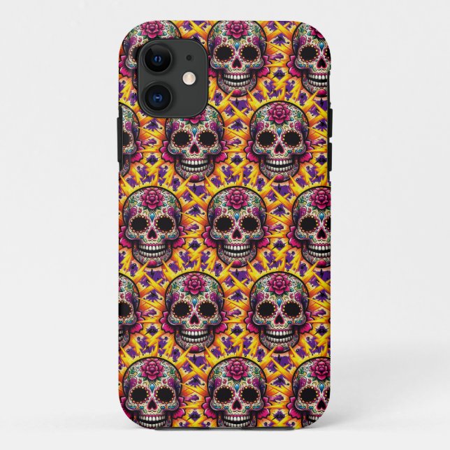 Zuckerhut Kunst - Blitze zweimal Case-Mate iPhone Hülle (Rückseite)