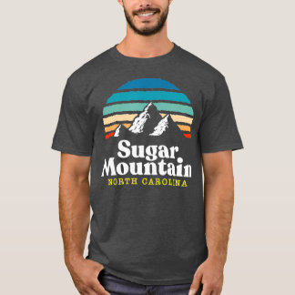 Zuckerhut Nord- CarolinaSkigebiet in den 80er Ja T-Shirt
