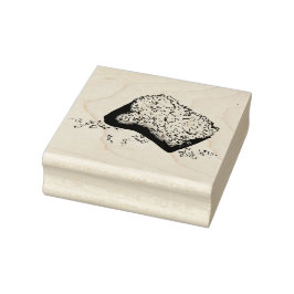 Zuckerhut Patisserie Louisiana französische Küche Gummistempel