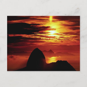 Zuckerhut, Rio de Janeiro, Brasilien Postkarte
