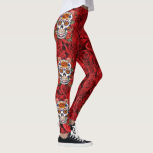 Zuckerhut Rosa Rote Rosen Urlaub Leggings