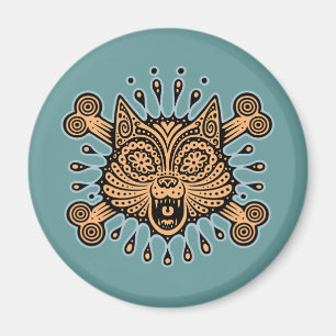 Zuckerkatze Pirat Magnet