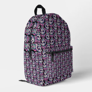 Zuckerkatzenmuster Bedruckter Rucksack