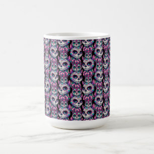 Zuckerkatzenmuster Kaffeetasse
