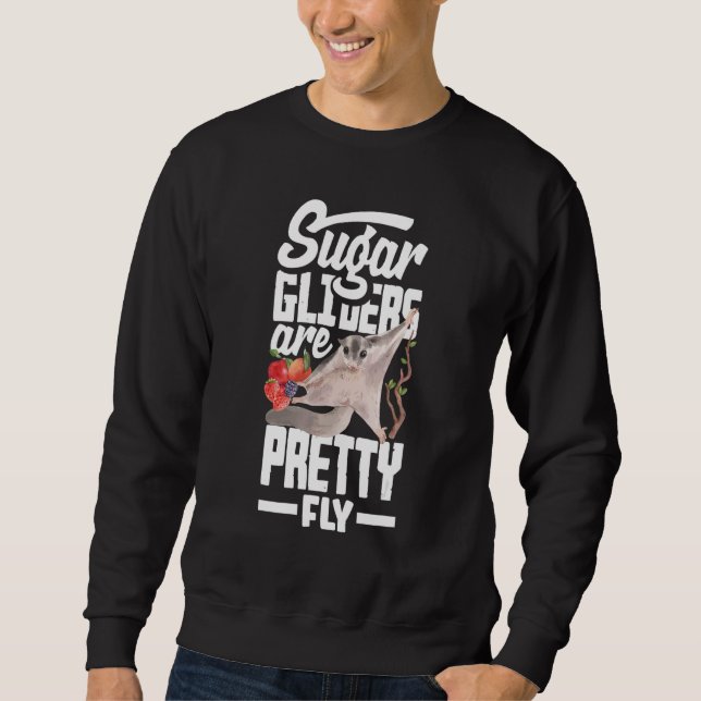 Zuckerkleidung ist Hübsch Sweatshirt (Vorderseite)
